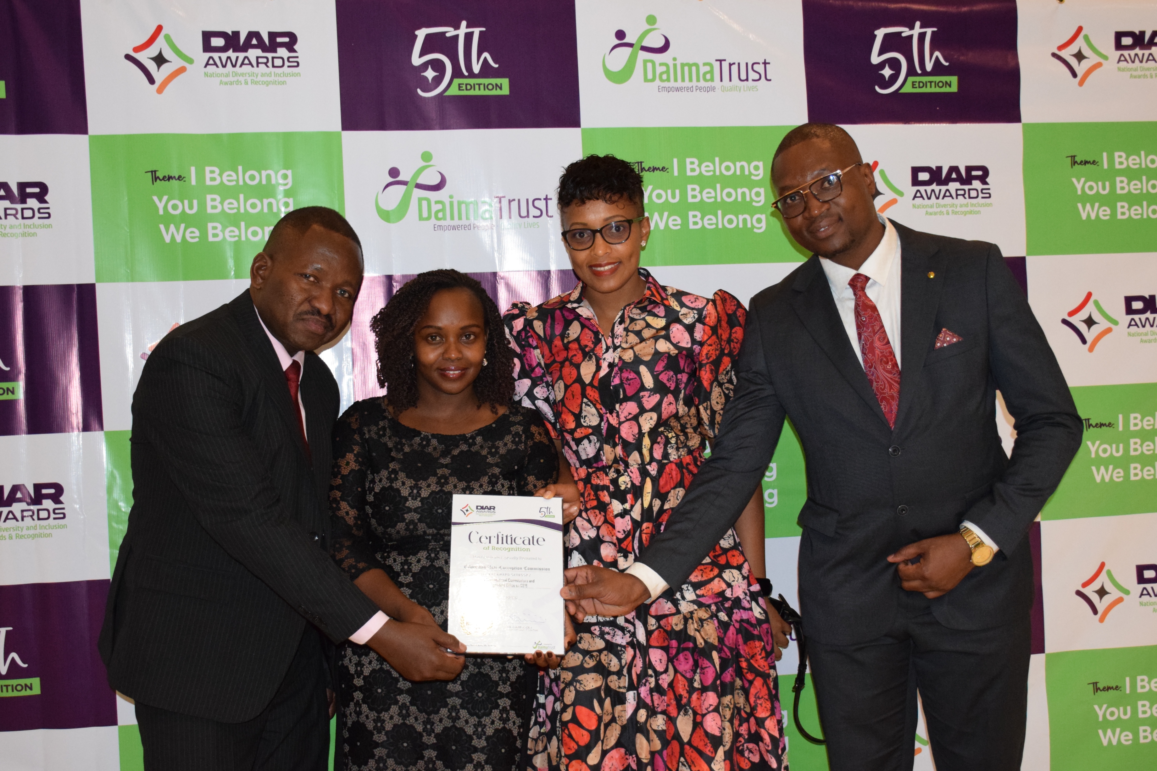 EACC Scoops Diversity and Inclusivity Award