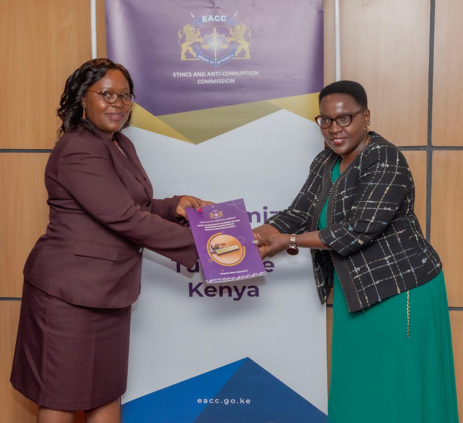 EACC presents findings of systems review to the State Department of Correctional Services