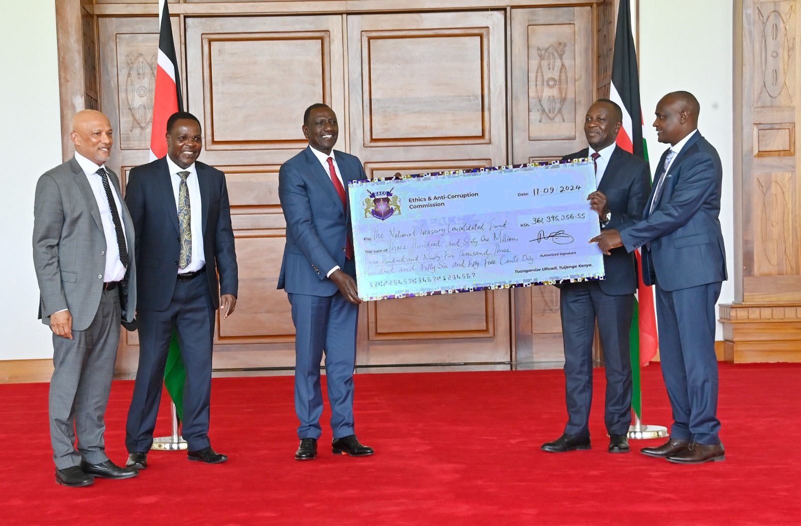 EACC hands back to Government recovered assets worth Kes5.5 billion in ...