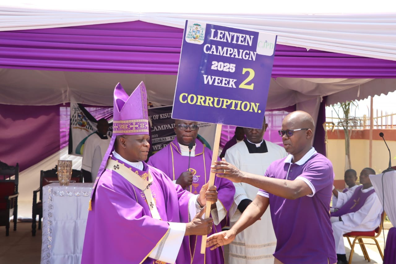 EACC joins Catholic Church’s 2025 anti-corruption Lenten Campaign