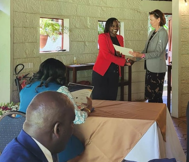 EACC official graduates from regional AML/CFT training