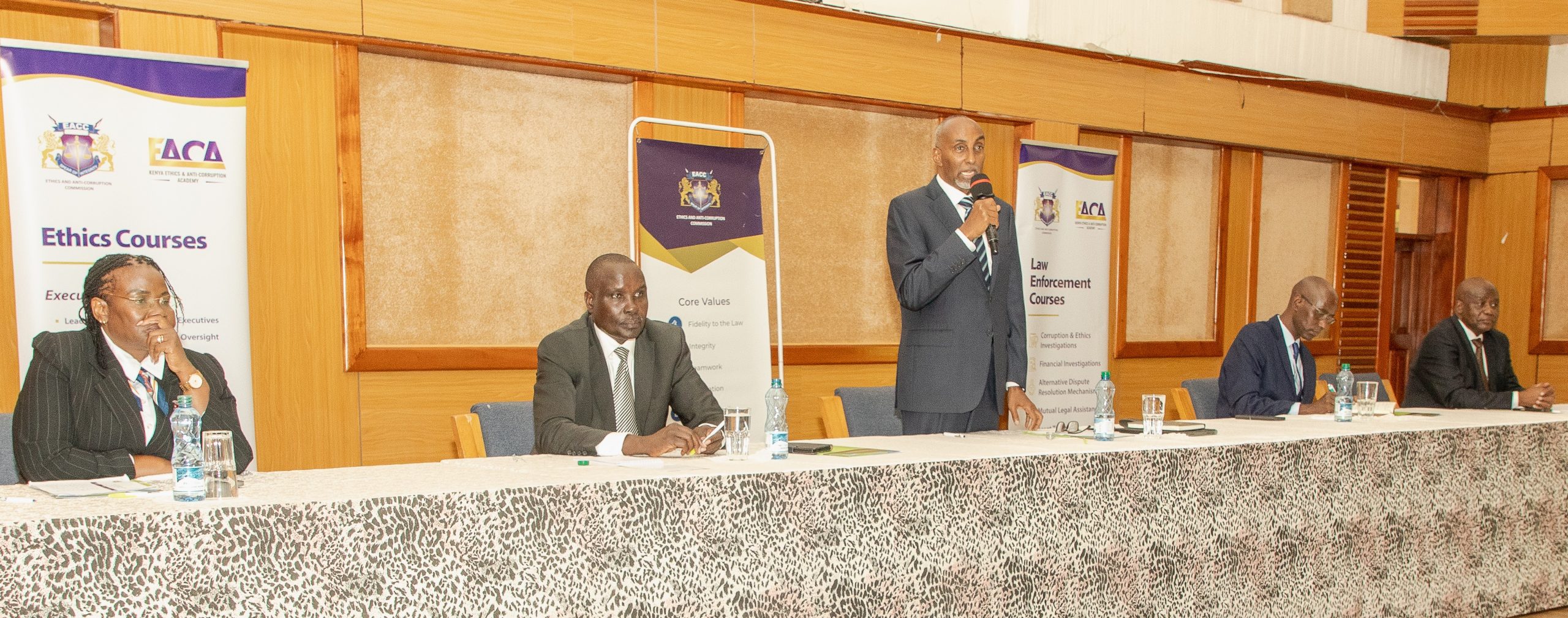 A new force against corruption: Fresh recruits to bolster anti-graft war