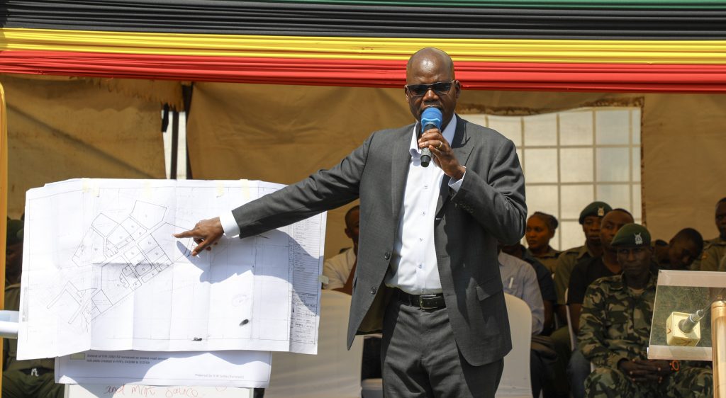 EACC Central Nyanza  Regional Manager addressing a gathering during the event. 