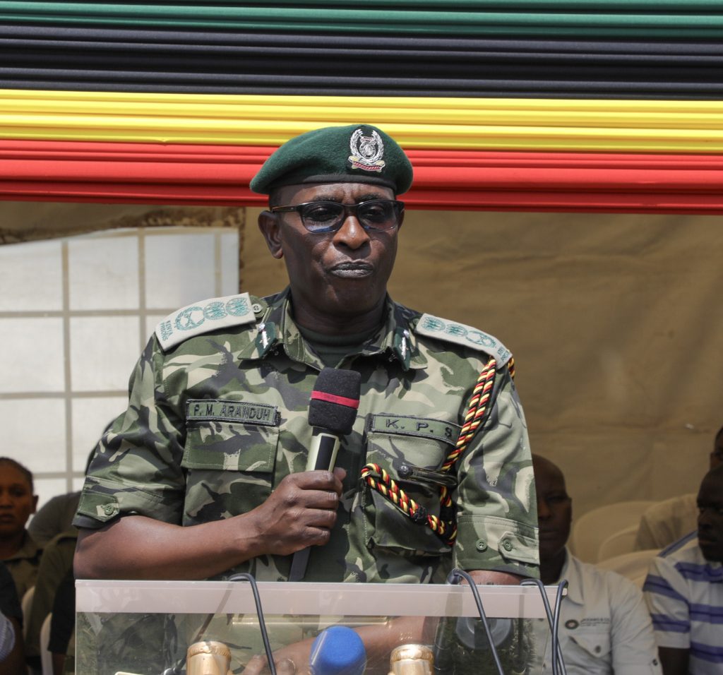 Commissioner General of Prisons Mr Patrick Aranduh